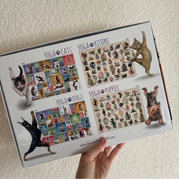 Yoga Cats 1000 piece puzzle - Picture 3 of 4